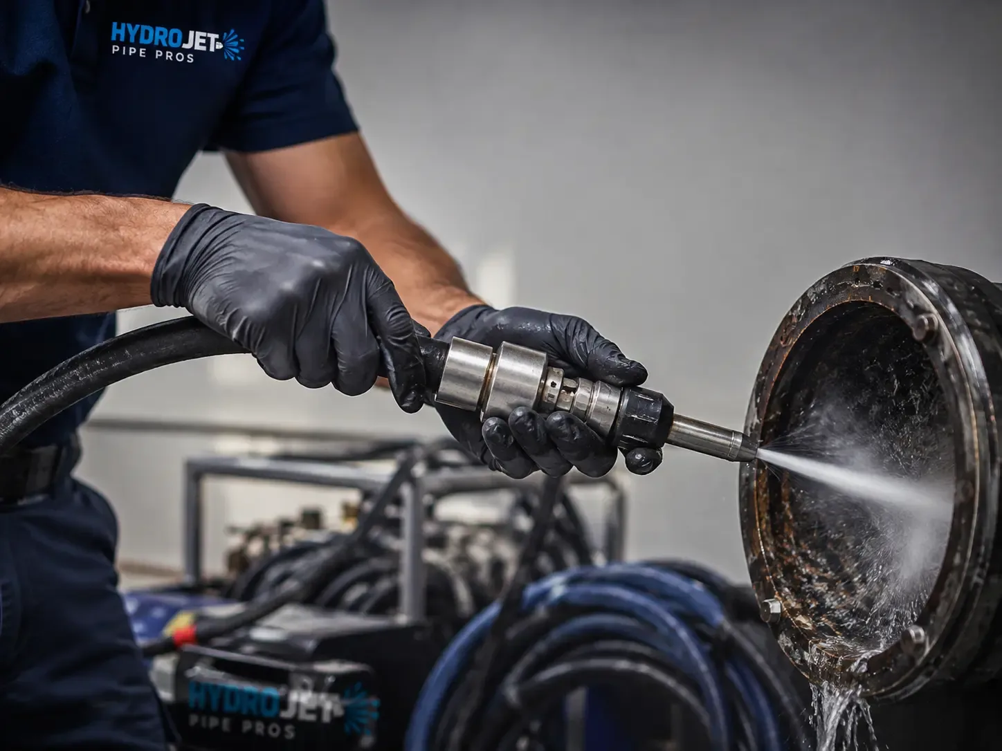 Hydro Jet Pipe Descaling in Texas City, TX